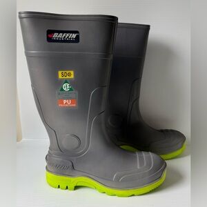 Baffin Brutus (STP) Outdoor Unisex Boots Men's 10 / Women's 12 Gray and Green